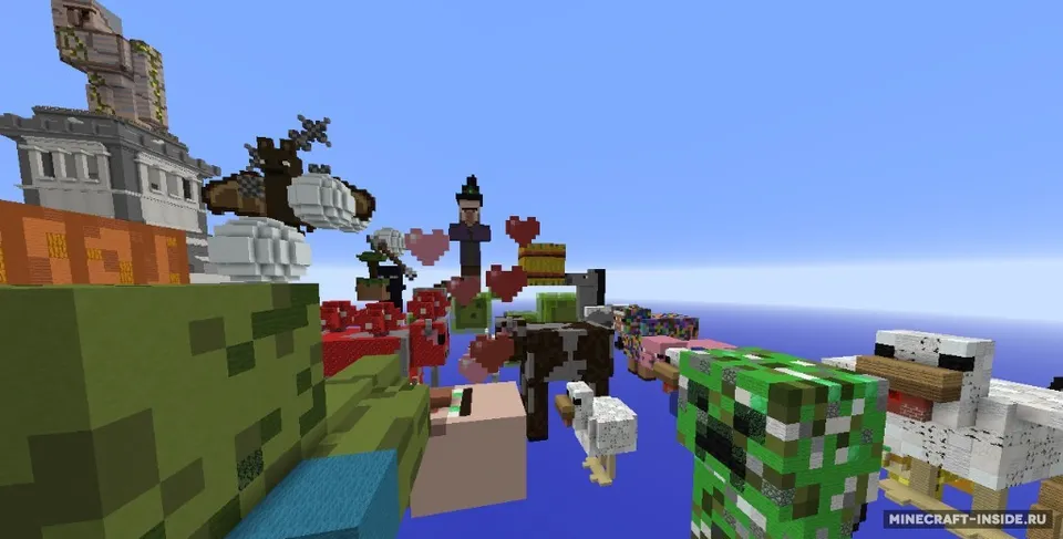 Meet the Mobs — Minecraft xarita, rasm 2