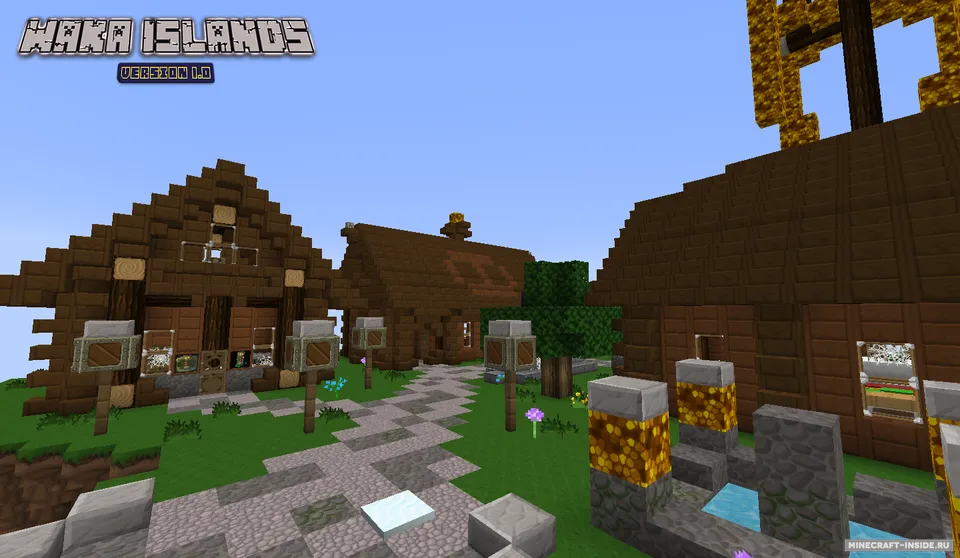 Waka Islands — Minecraft xarita, rasm 2