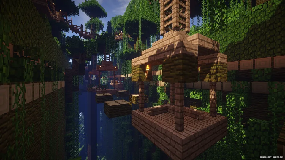 Jungle Run — Minecraft xarita, rasm 6
