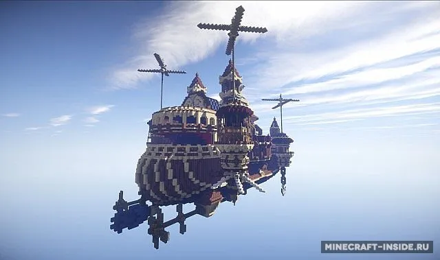 Theater Airship M.S. Prima Vista — Minecraft xarita, rasm 4