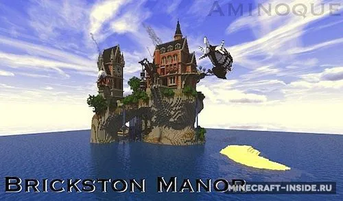 Brickston Manor — Minecraft xarita, rasm 1
