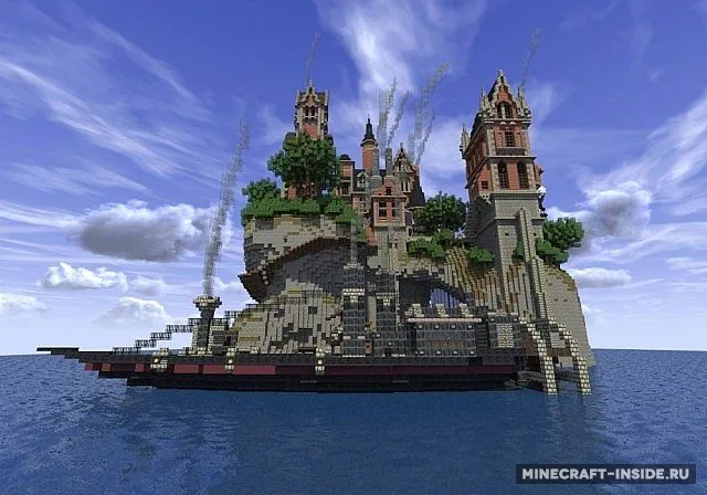 Brickston Manor — Minecraft xarita, rasm 2