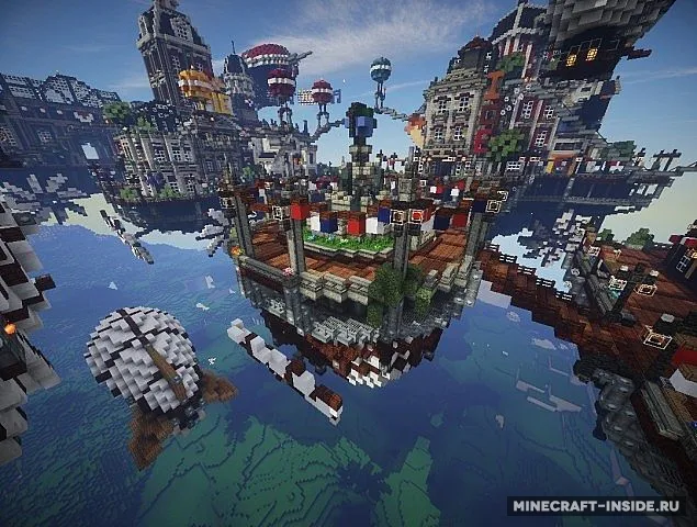 Msk Columbia — Minecraft xarita, rasm 2