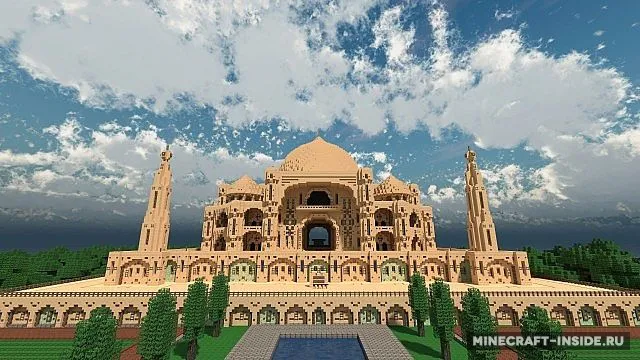Taj Mahal — Minecraft xarita, rasm 2