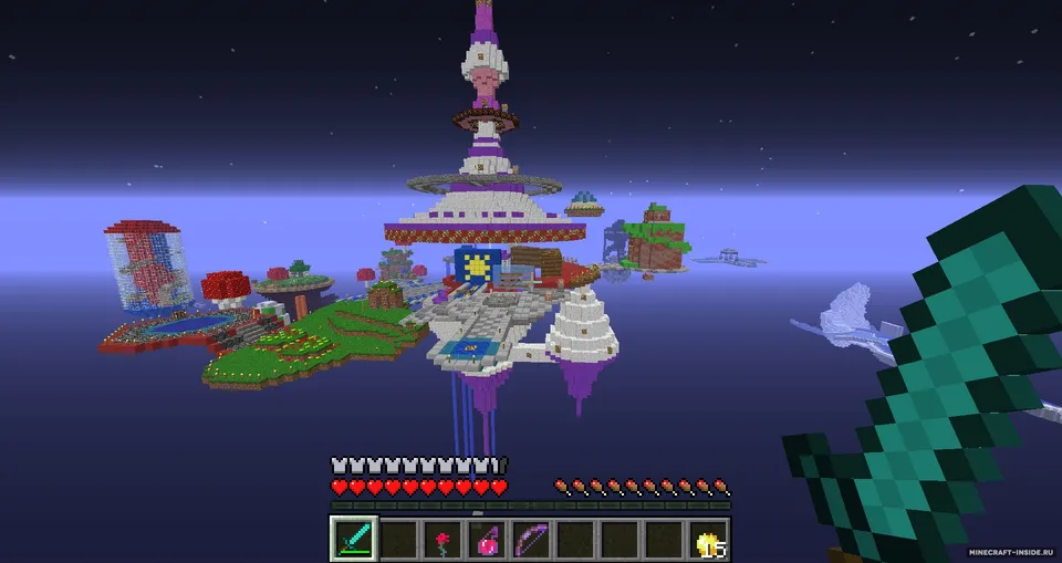 Super Mario Galaxy — Minecraft xarita, rasm 2