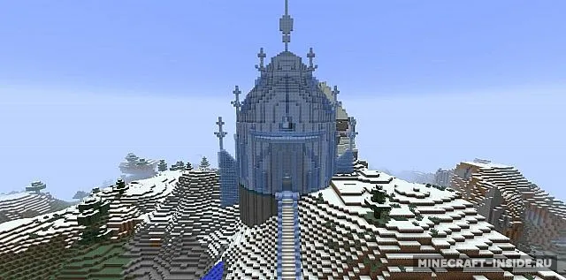 Elsa’s Ice Palace — Minecraft xarita, rasm 2