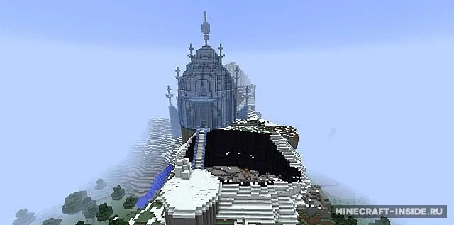 Elsa’s Ice Palace — Minecraft xarita, rasm 3