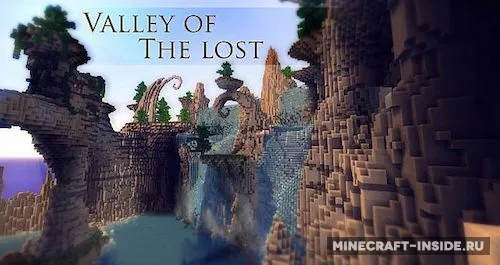 Valley of the Lost — Minecraft xarita, rasm 1