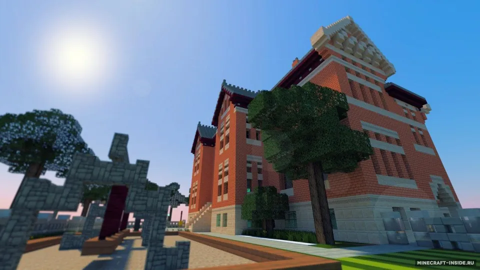 Ironhurst Elementary School — Minecraft xarita, rasm 2