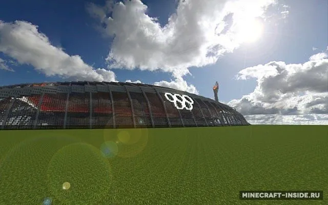 Olympic Stadium — Minecraft xarita, rasm 2