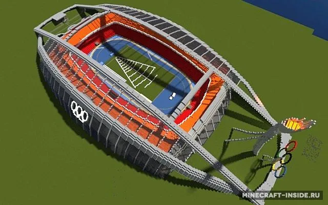 Olympic Stadium — Minecraft xarita, rasm 3