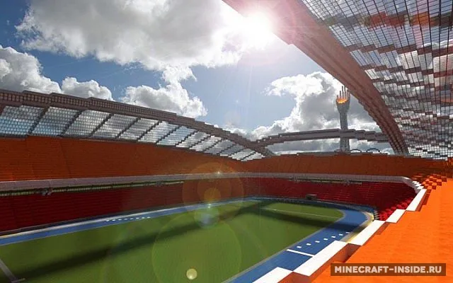 Olympic Stadium — Minecraft xarita, rasm 4