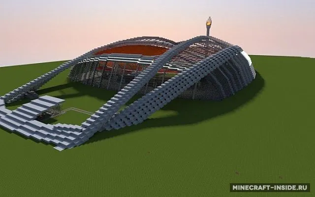 Olympic Stadium — Minecraft xarita, rasm 5