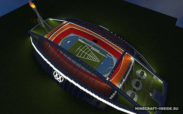 Olympic Stadium — Minecraft xarita, rasm 8