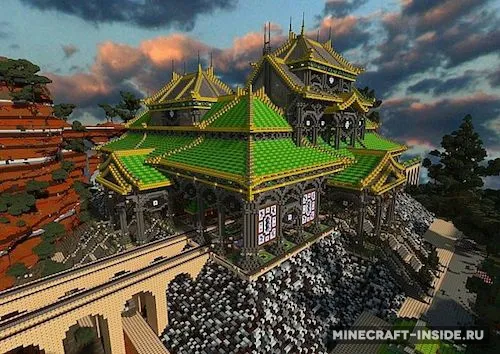 Earth Kingdom Grand Market — Minecraft xarita, rasm 1