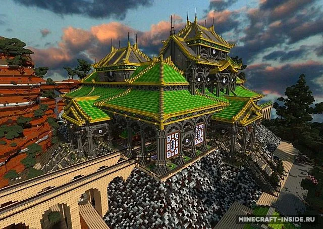 Earth Kingdom Grand Market — Minecraft xarita, rasm 2