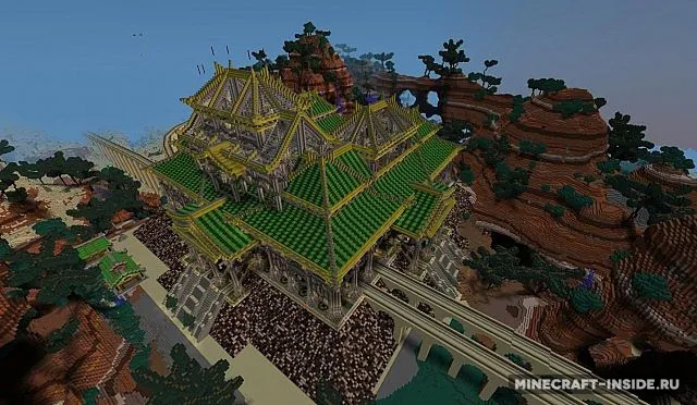 Earth Kingdom Grand Market — Minecraft xarita, rasm 3
