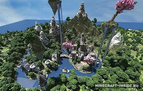 Kingdom Of Invernus — Minecraft xarita, rasm 1