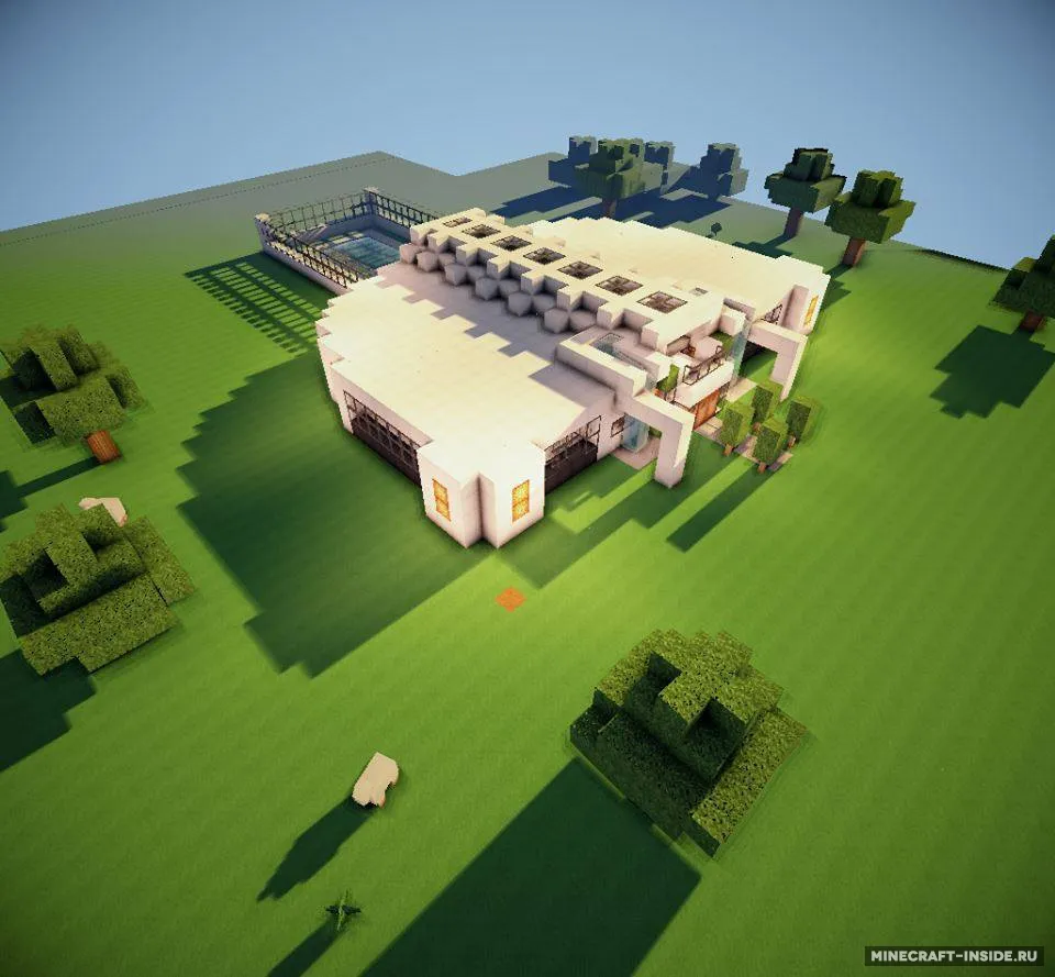 Modern House by KenyukiCreations — Minecraft xarita, rasm 2