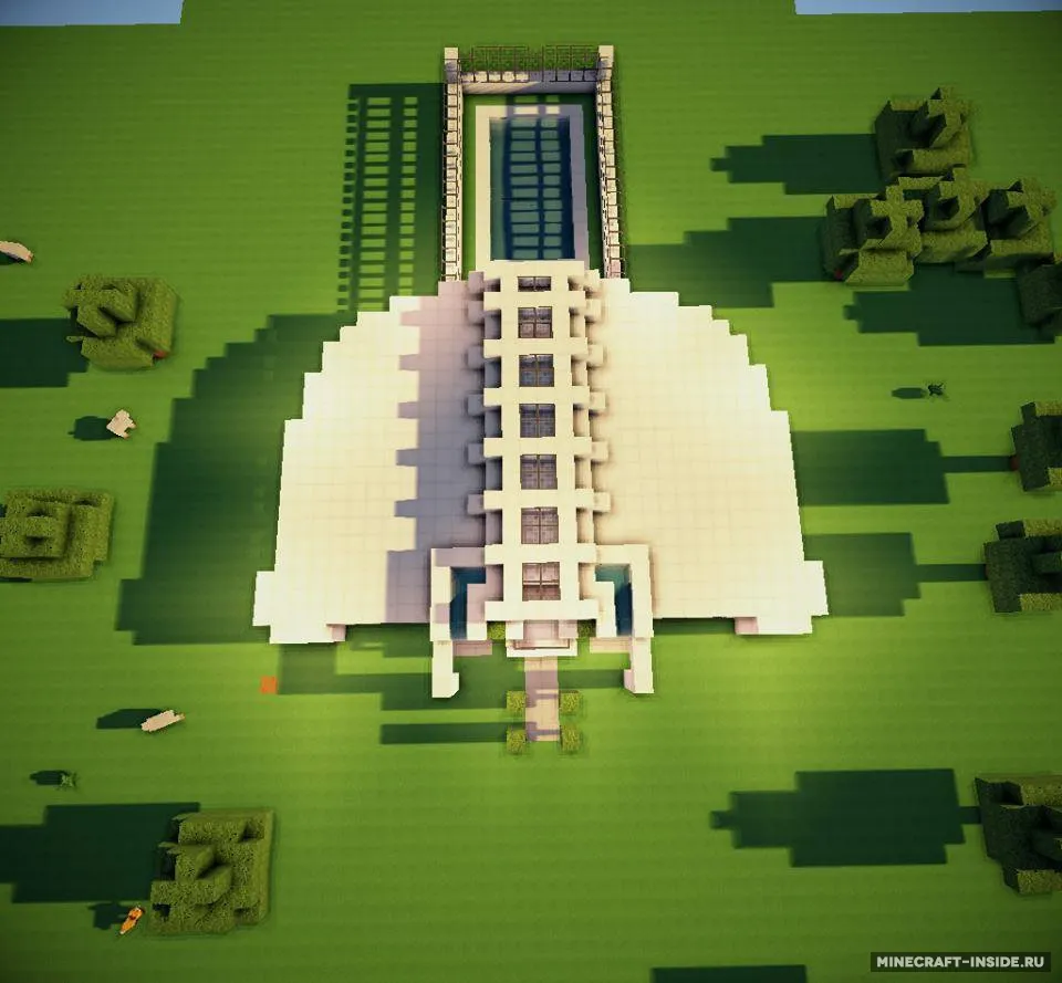 Modern House by KenyukiCreations — Minecraft xarita, rasm 3