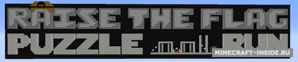 Raise The Flag 3: Puzzle Run — Minecraft xarita, rasm 1