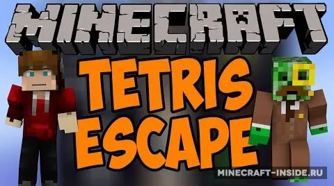 Tetris Escape — Minecraft xarita, rasm 1