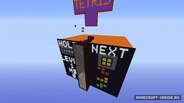 Tetris Escape — Minecraft xarita, rasm 3