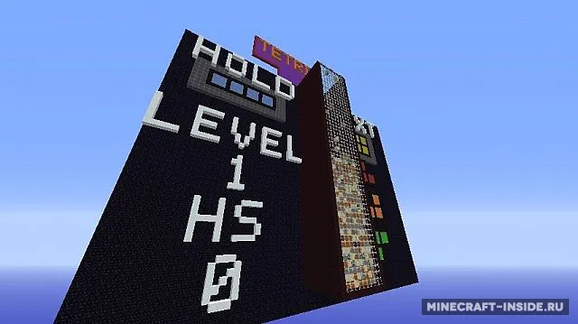Tetris Escape — Minecraft xarita, rasm 4