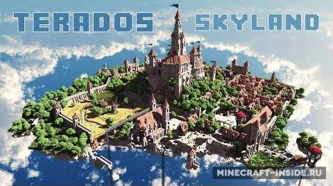 Terados SkyLand — Minecraft xarita, rasm 1
