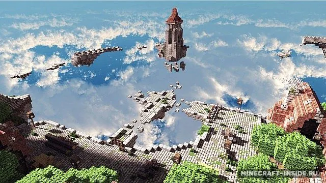 Terados SkyLand — Minecraft xarita, rasm 2