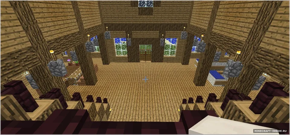 Epic Wooden Mansion and Pool — Minecraft xarita, rasm 5