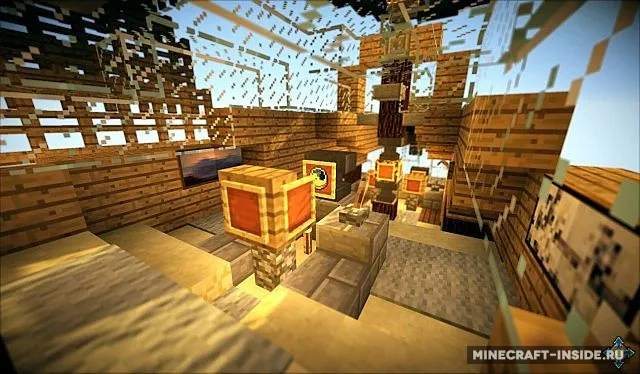 The Marvelous Glacier – Steampunk Airship — Minecraft xarita, rasm 4