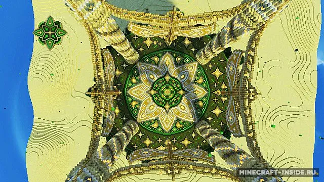 Baischad – The Desert Monument — Minecraft xarita, rasm 3