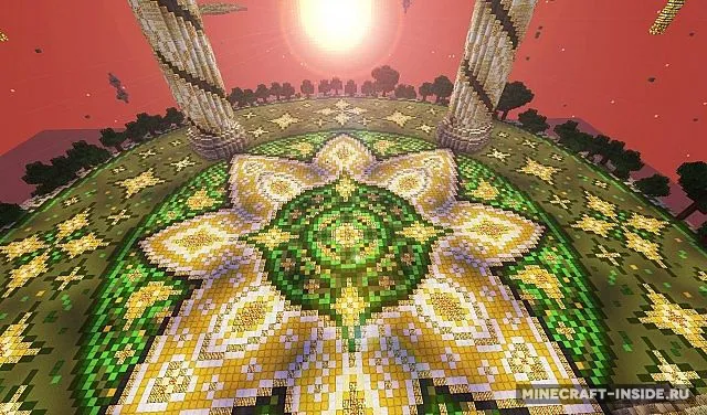 Baischad – The Desert Monument — Minecraft xarita, rasm 4