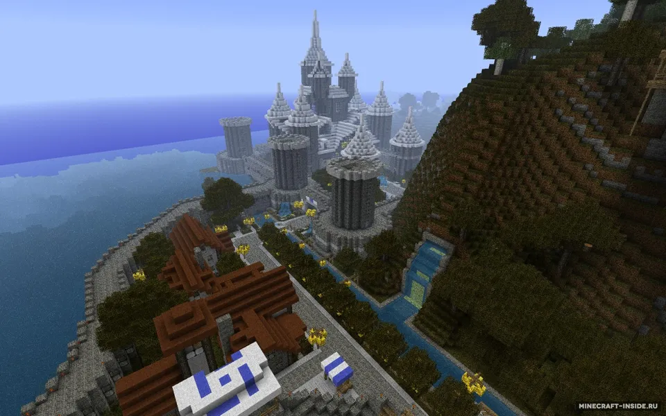 Castle Lividus of Aeritus — Minecraft xarita, rasm 4