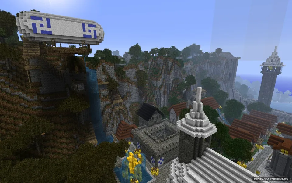 Castle Lividus of Aeritus — Minecraft xarita, rasm 5