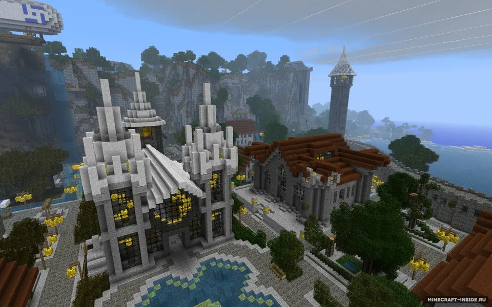 Castle Lividus of Aeritus — Minecraft xarita, rasm 7