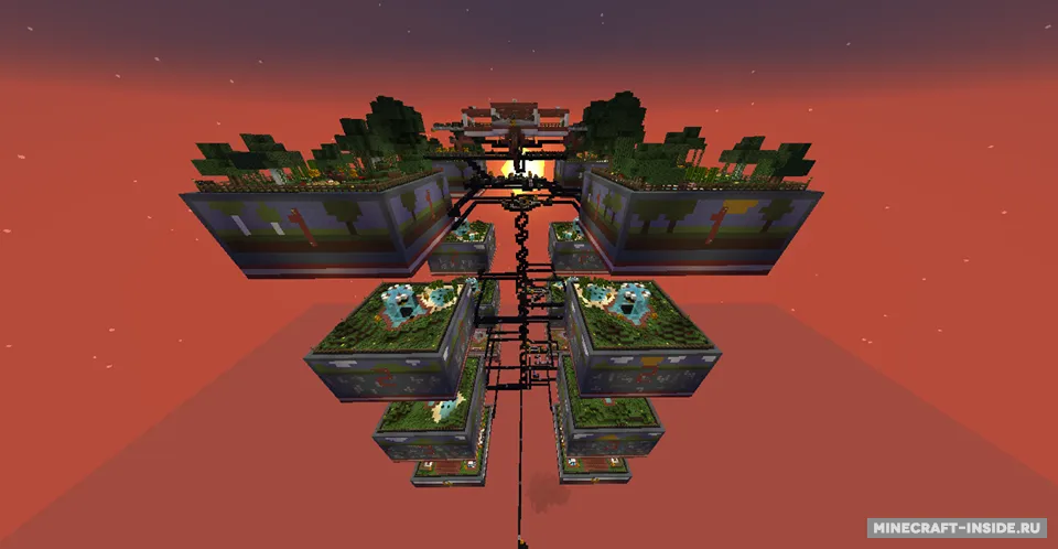5 Layers PvP — Minecraft xarita, rasm 2