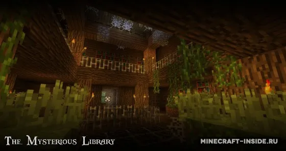 The Mysterious Library — Minecraft xarita, rasm 2