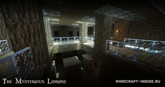 The Mysterious Library — Minecraft xarita, rasm 4