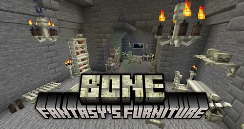 Fantasy's Furniture - Bone — Minecraft mod, rasm 1
