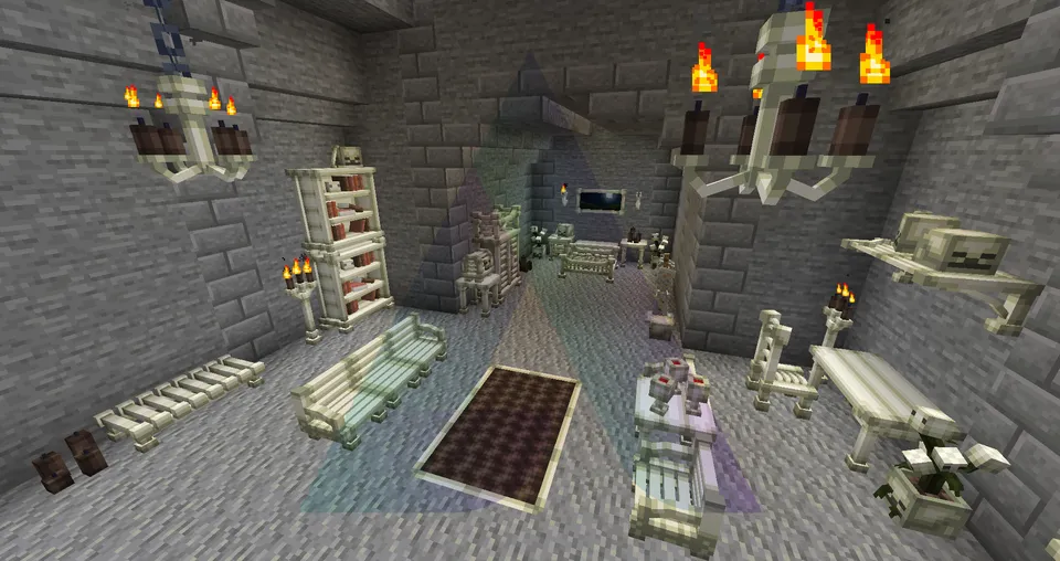 Fantasy's Furniture - Bone — Minecraft mod, rasm 2