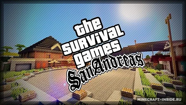 San Andreas — Minecraft xarita, rasm 1