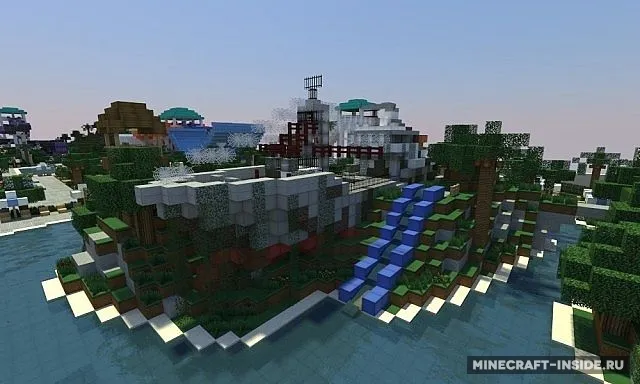 Caribbean Cove (Water Park) — Minecraft xarita, rasm 3