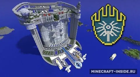 Skyscraper: TeamHouse — Minecraft xarita, rasm 1