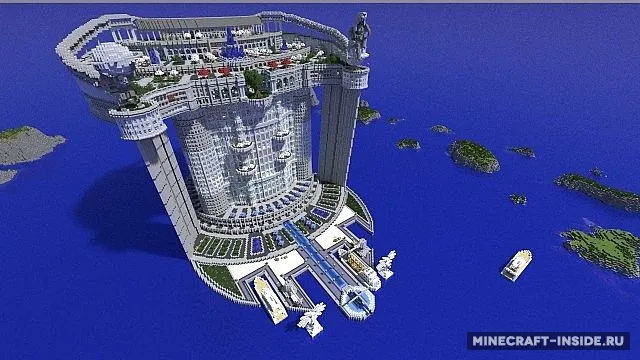 Skyscraper: TeamHouse — Minecraft xarita, rasm 2