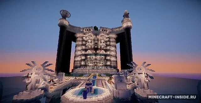 Skyscraper: TeamHouse — Minecraft xarita, rasm 4