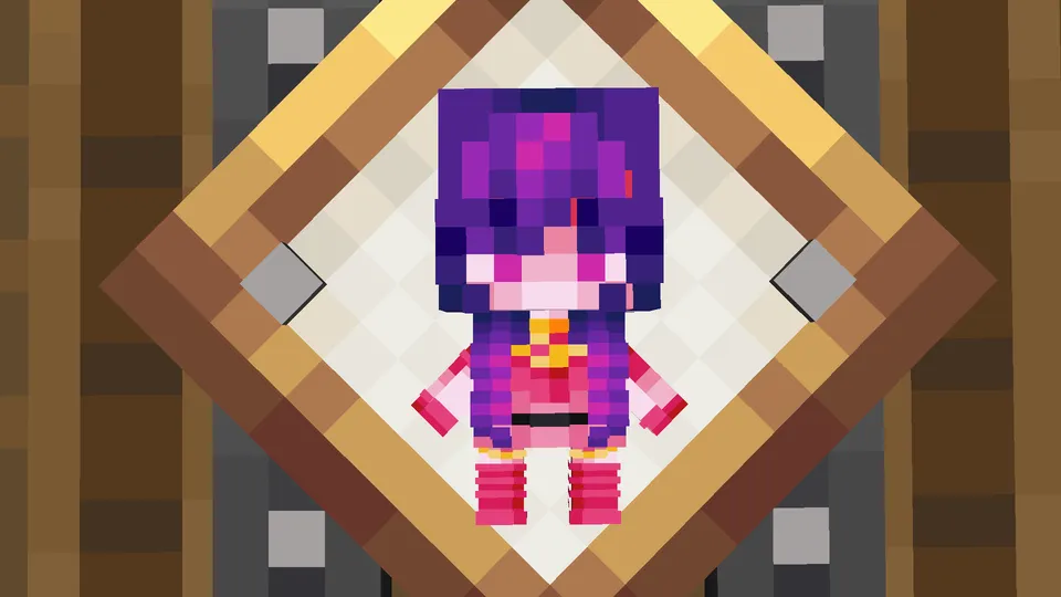 Oshi no ko pack — Minecraft resurs pak, rasm 4