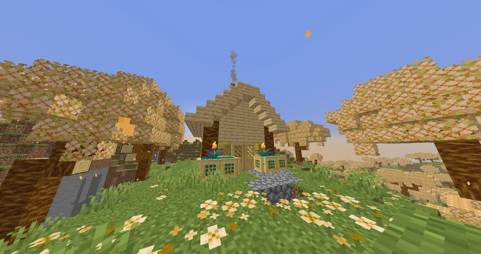 Klenoviy sad — Minecraft resurs pak, rasm 2