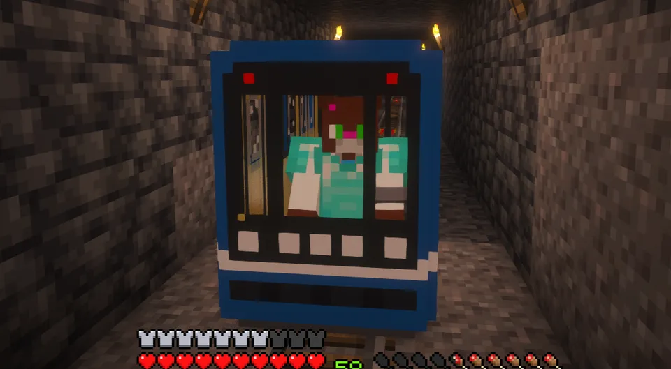 Nomernoy metro poyezdi — Minecraft resurs pak, rasm 4